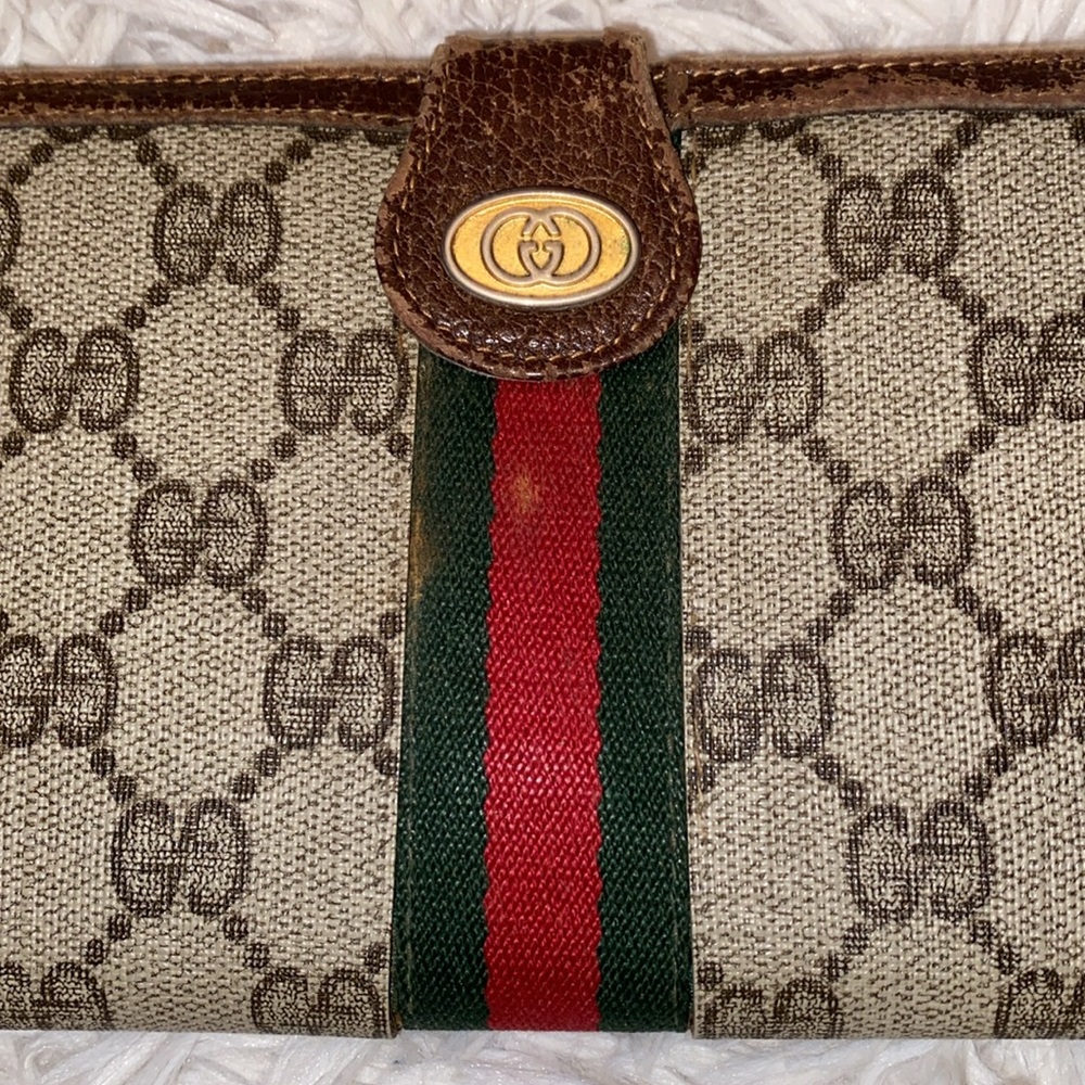 Gucci GG Monogram Long Wallet On Chain - Picture 3 of 10